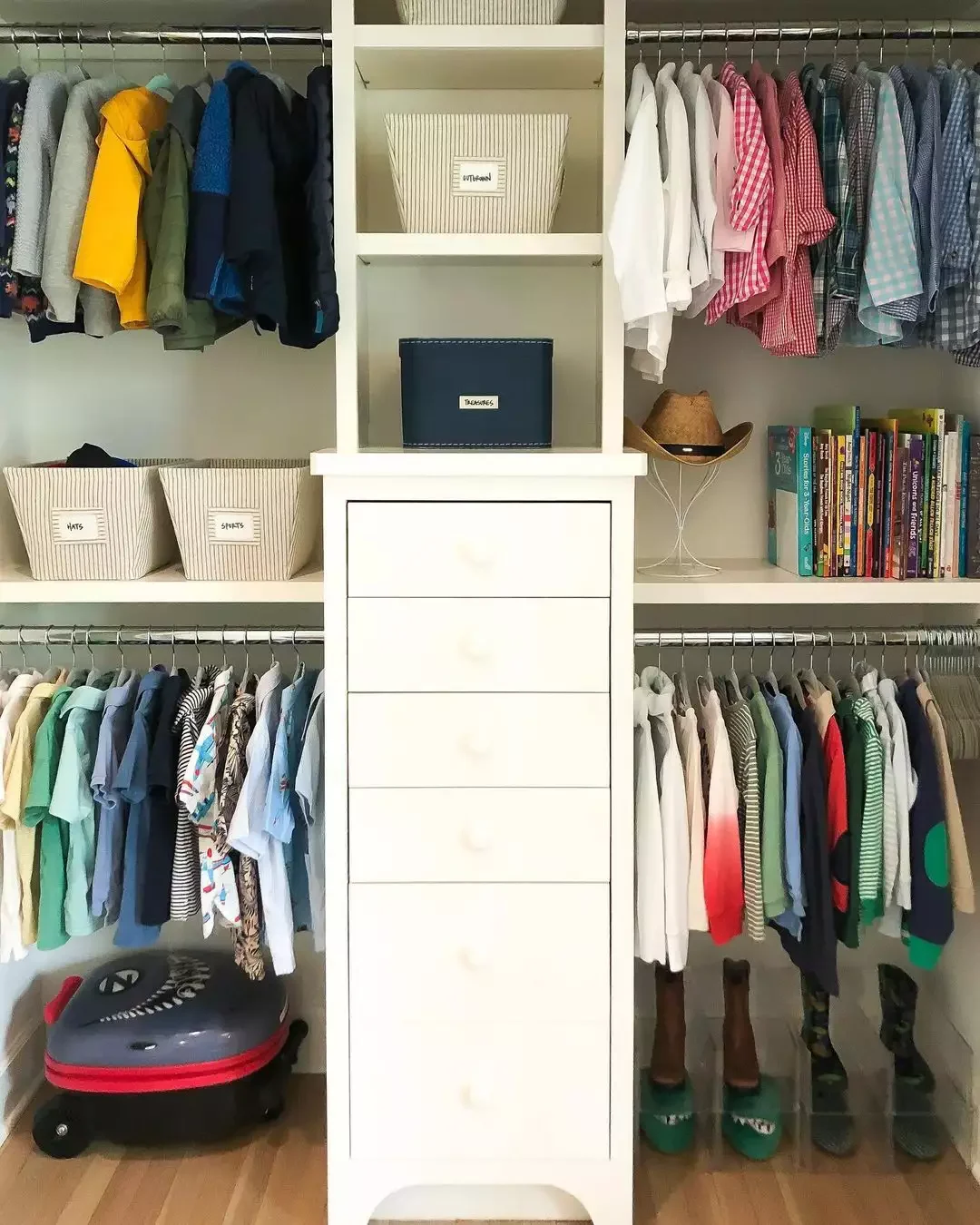 36 Brilliant Closet Organization Ideas to Transform Your Space Use Drawers and Bins for Kid