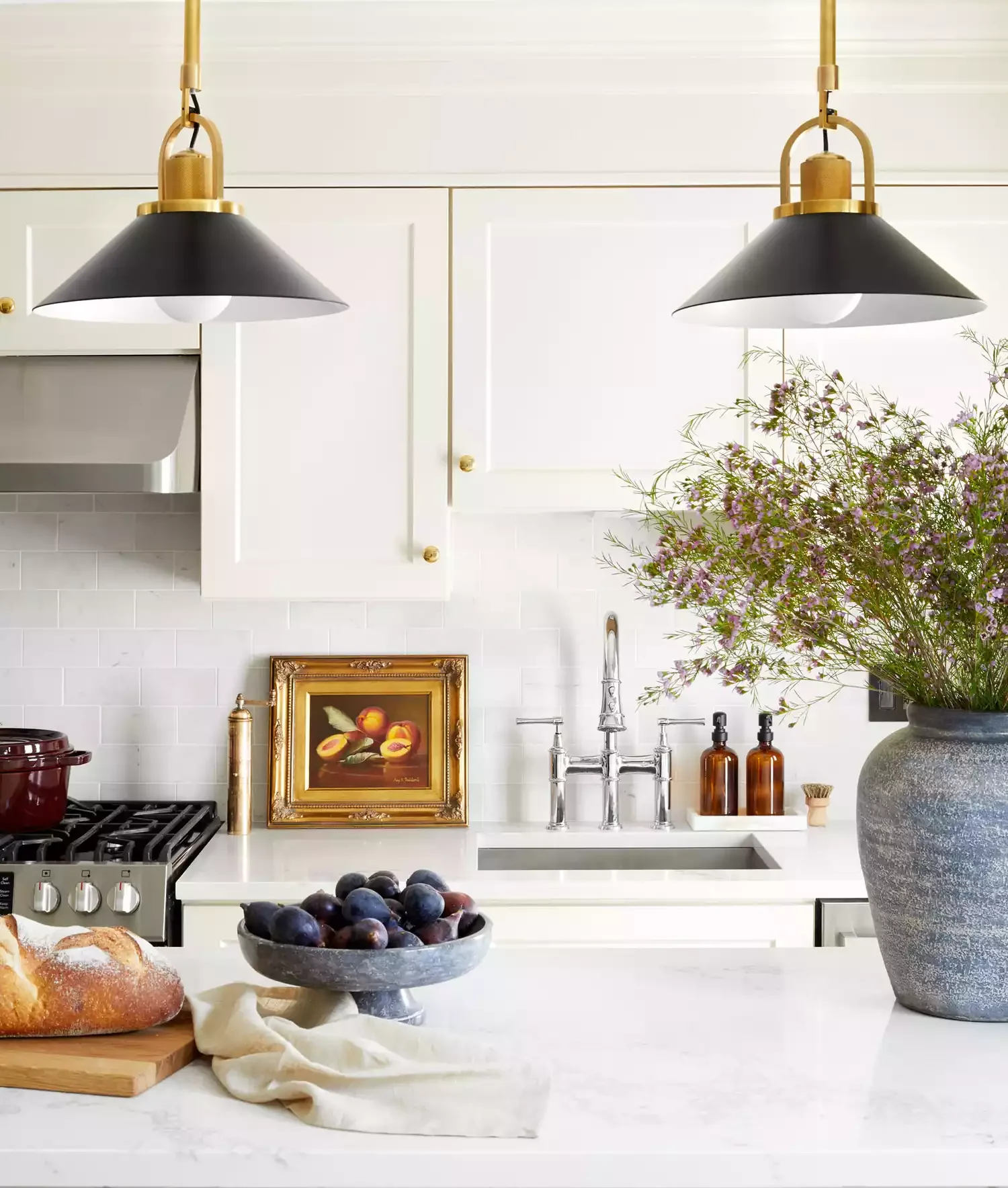 31 Timeless French Country Kitchen Ideas That Blend Rustic Charm with Elegant Style 13 Use Industrial Lighting