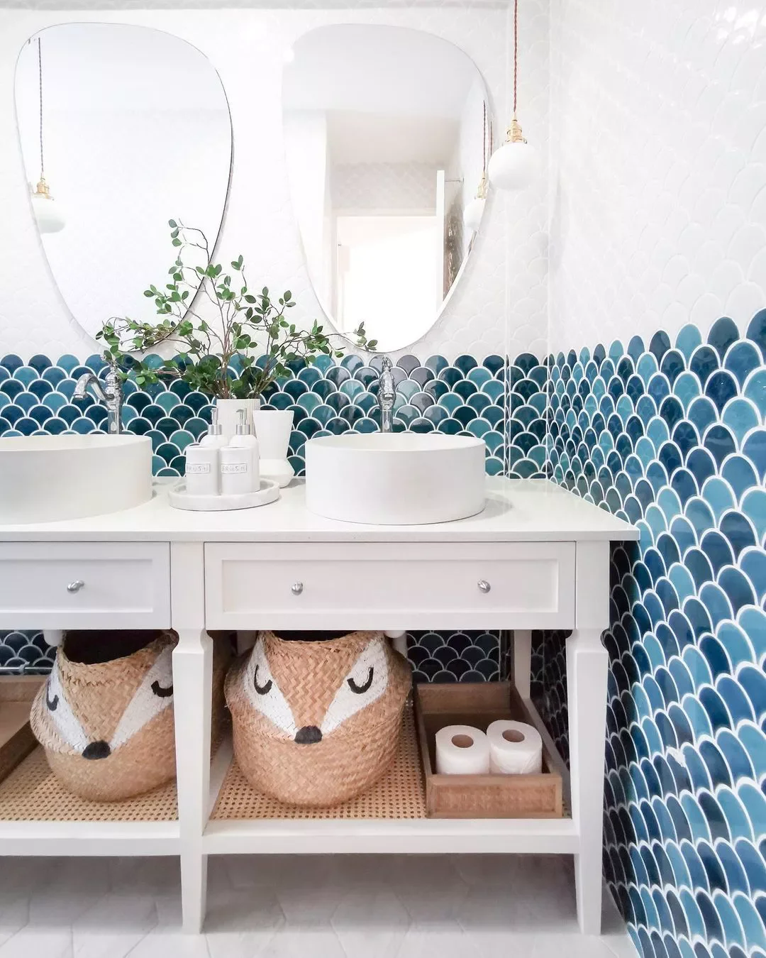 20 Smart Ways to Transform Your Bathroom Cabinet Storage Use Kid-Friendly Baskets