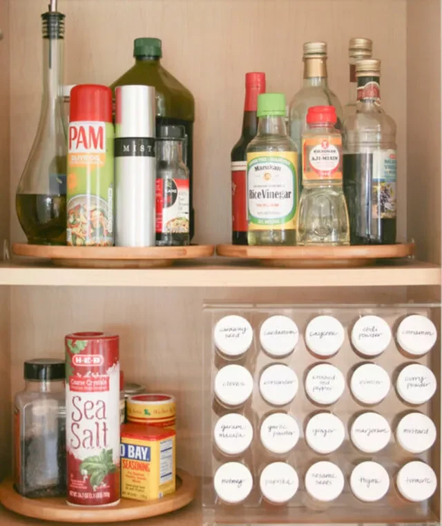 50 Brilliant Small Kitchen Storage Solutions That Will Transform Your Space Use Lazy Susans