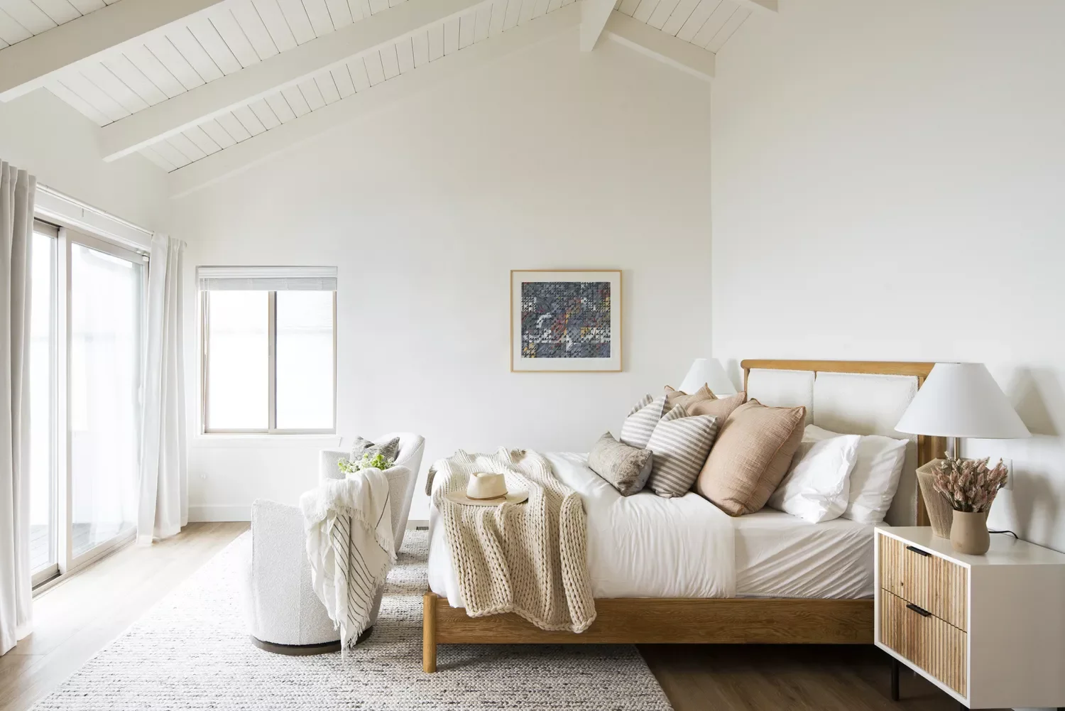 41 Cozy Earth-Inspired Bedroom Ideas That Will Transform Your Sleep Space 9 Use Lighter Wood Tones