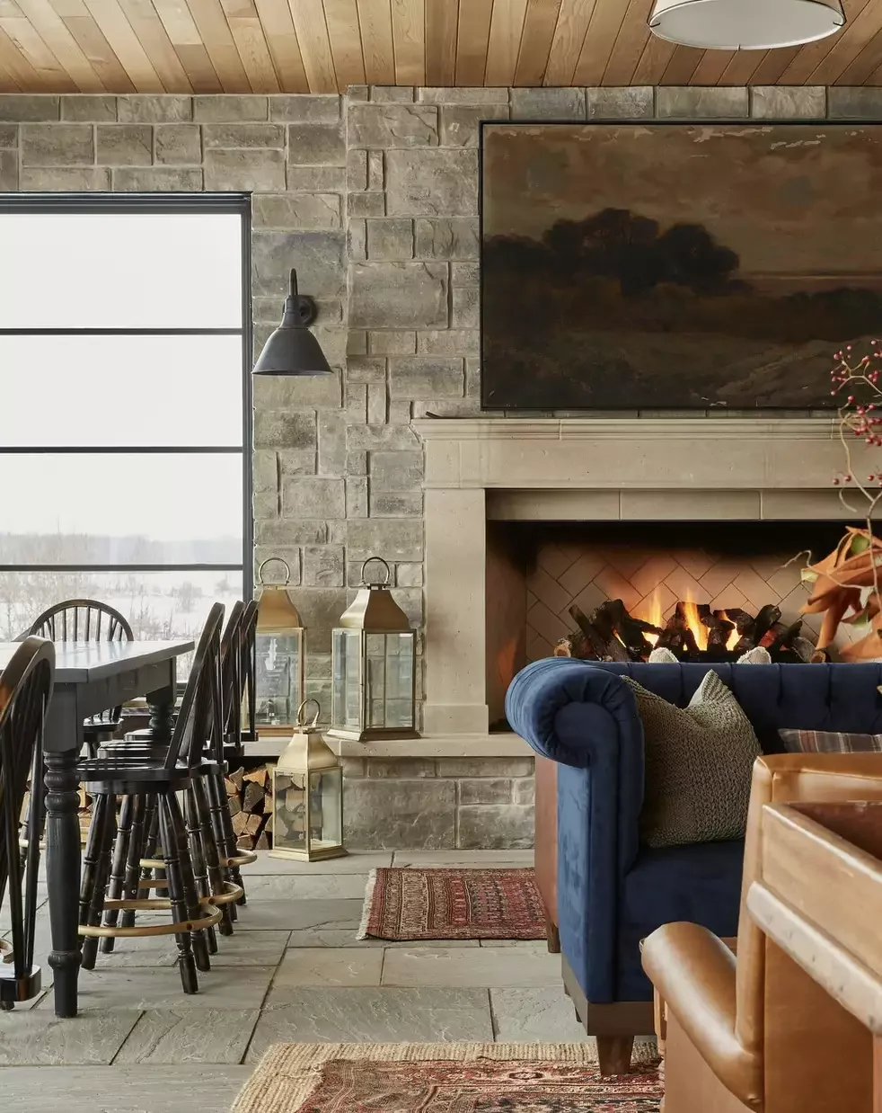 30 Enchanting Halloween Fireplace Mantel Ideas to Transform Your Space 14 Use Lots of Warm Colors