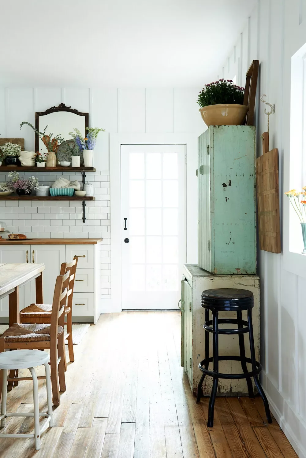 31 Timeless French Country Kitchen Ideas That Blend Rustic Charm with Elegant Style 22 Use Mismatched Cabinets