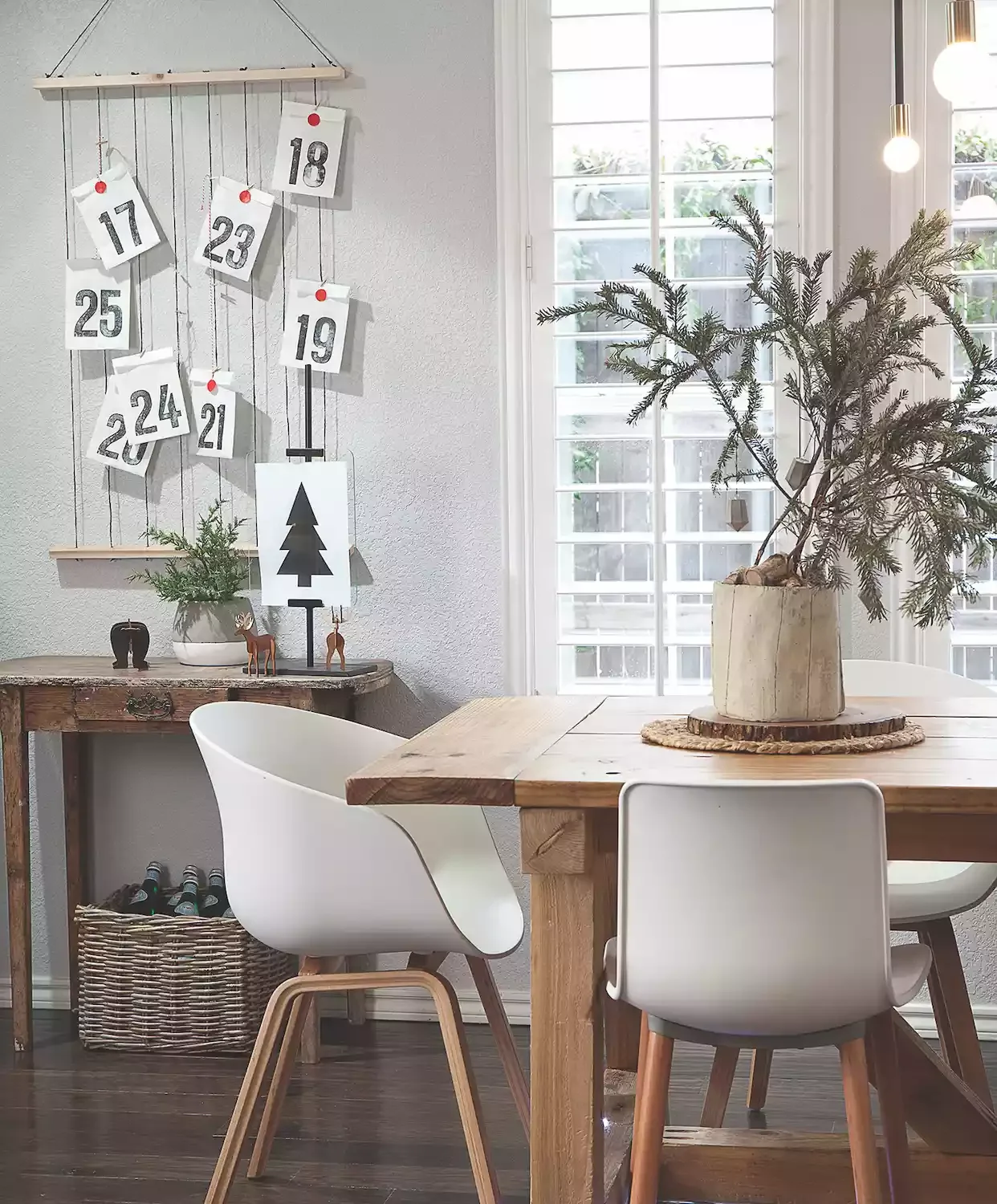 50 Stunning DIY Advent Calendar Ideas That Look Designer-Made 1 Use Modern Graphics