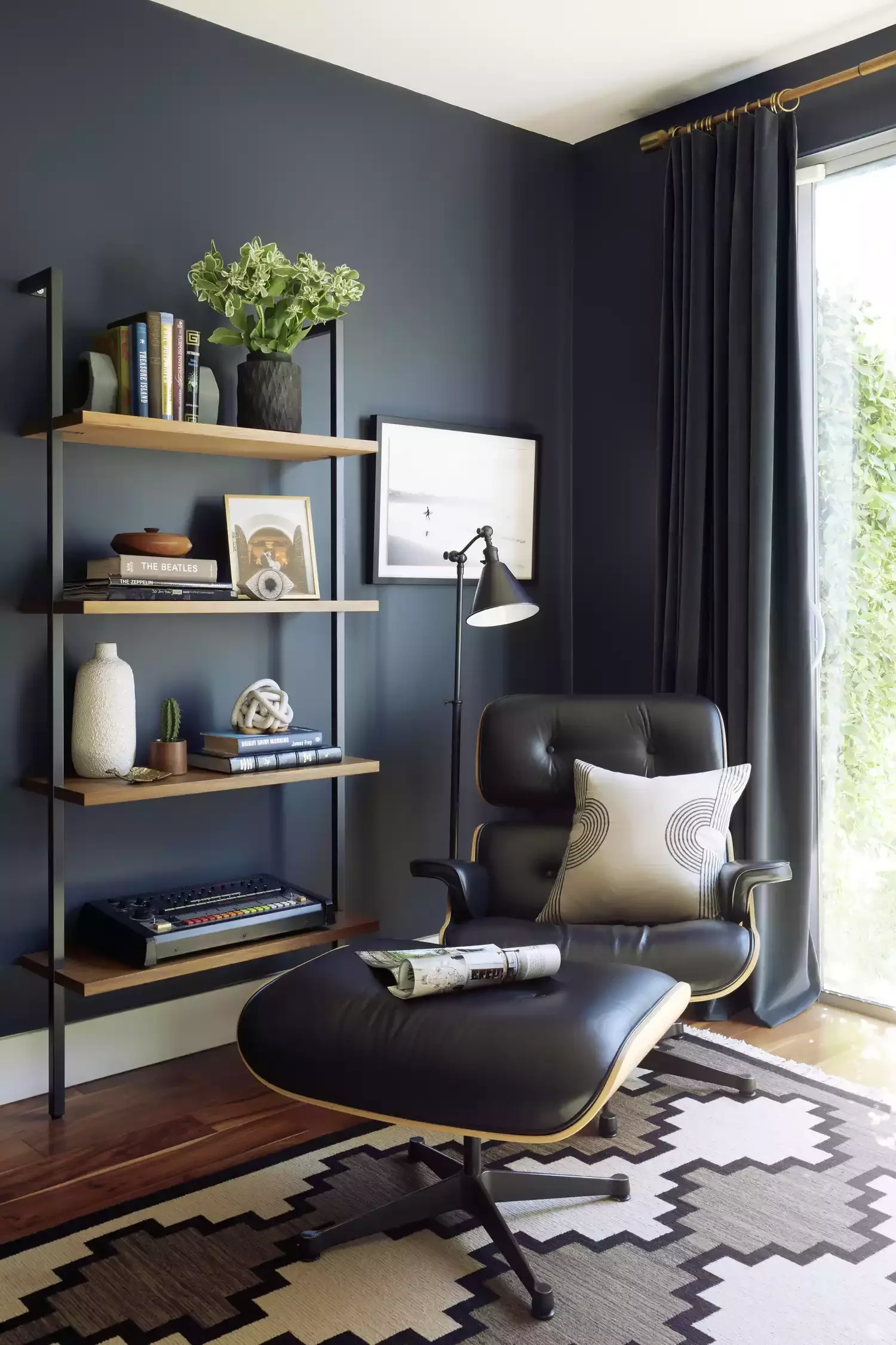 23 Stunning Window Treatment Ideas for Your Sliding Glass Doors 9 Use Moody Velvet Curtains