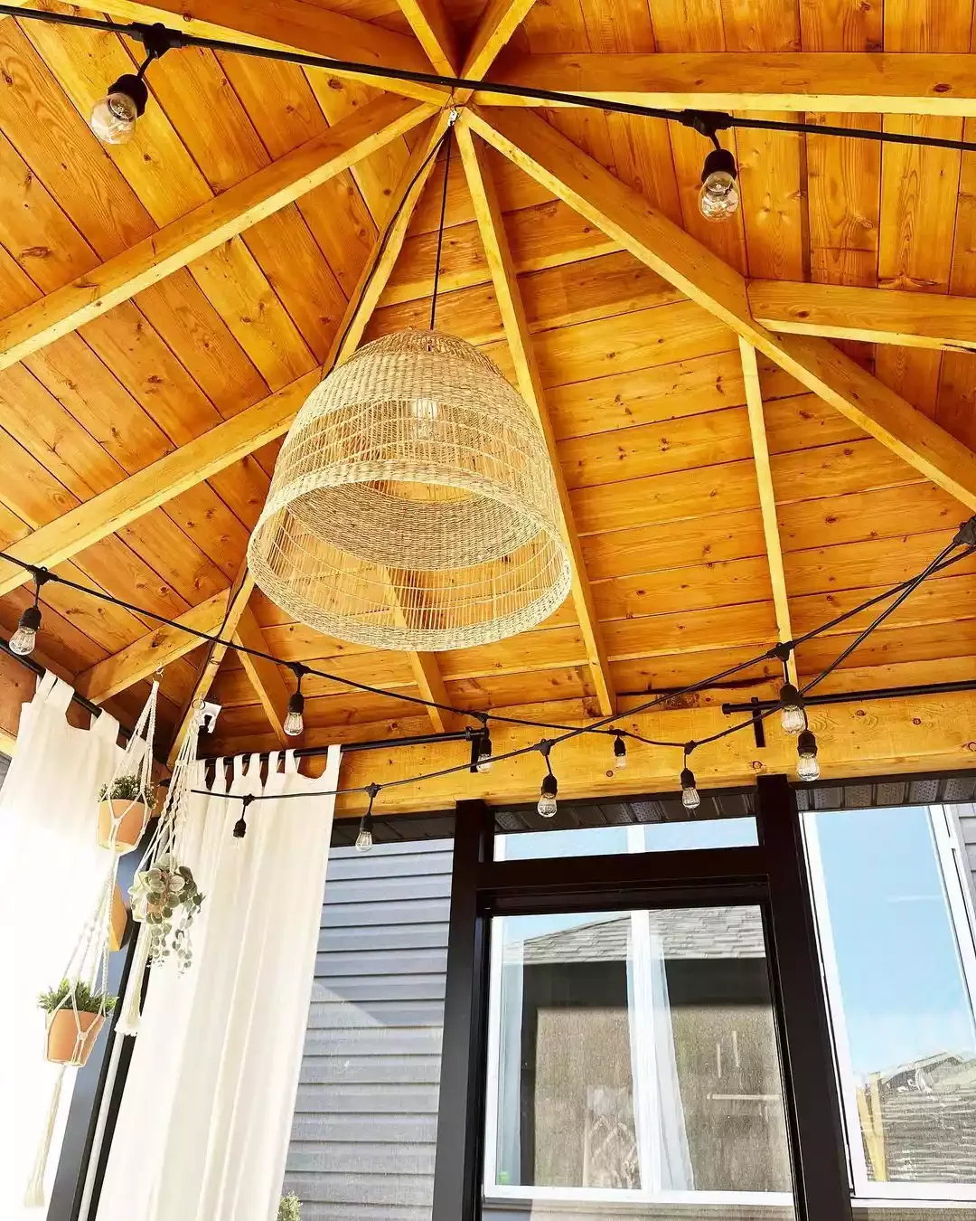 24 Stunning Gazebo Lighting Ideas That Will Transform Your Outdoor Space 7 Use Multiple Sources of Light