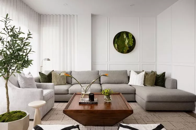 68 Stunning Contemporary Living Room Ideas That Will Transform Your Space 6 Use Natural Accents