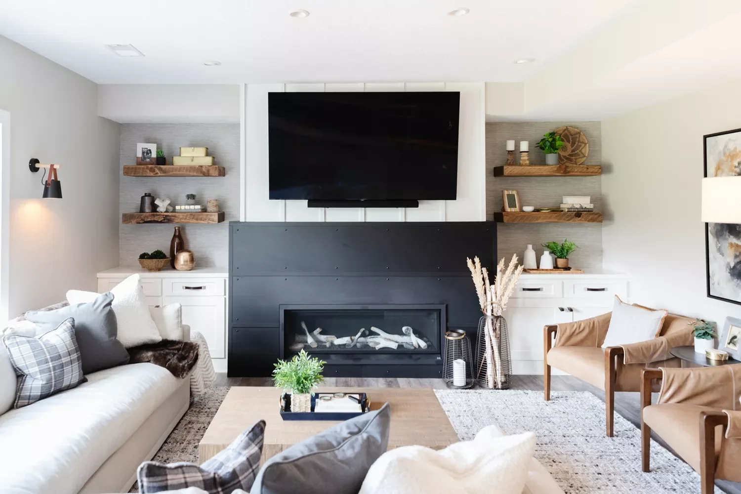 30 Creative Floating Shelf Ideas to Transform Every Room in Your Home Use Natural Wood Shelves