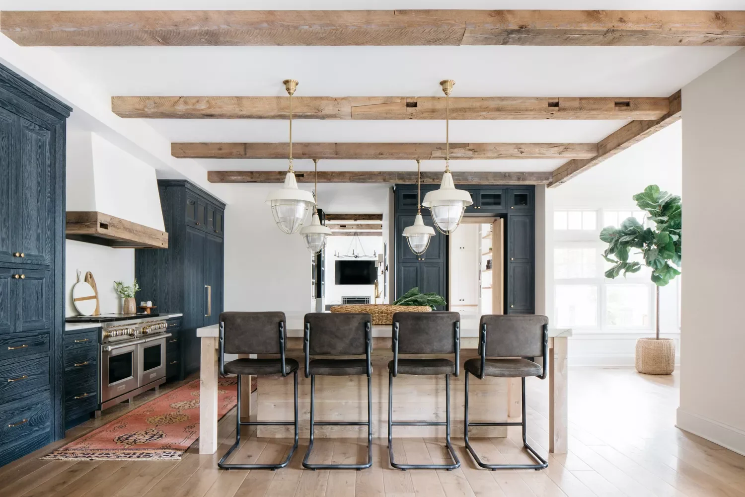 26 Stunning Navy Kitchen Cabinet Ideas That Will Transform Your Space 6 Use Navy Wood Stain