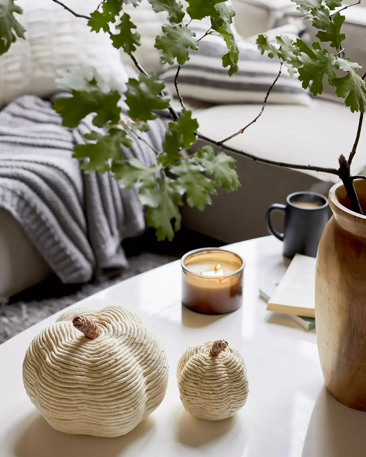 78 Beautiful Fall Table Decorating Ideas to Transform Your Seasonal Celebrations 66 Use Neutral Tones