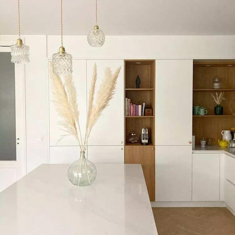 22 Stunning Floor-to-Ceiling Shelf Ideas That Maximize Style and Storage Use Open Cabinetry