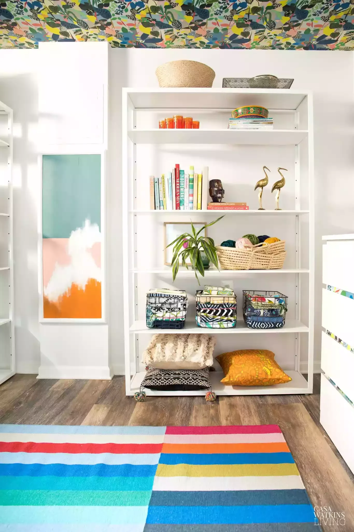 15 Creative Sewing Room Ideas to Transform Your Craft Space Use Open Shelving