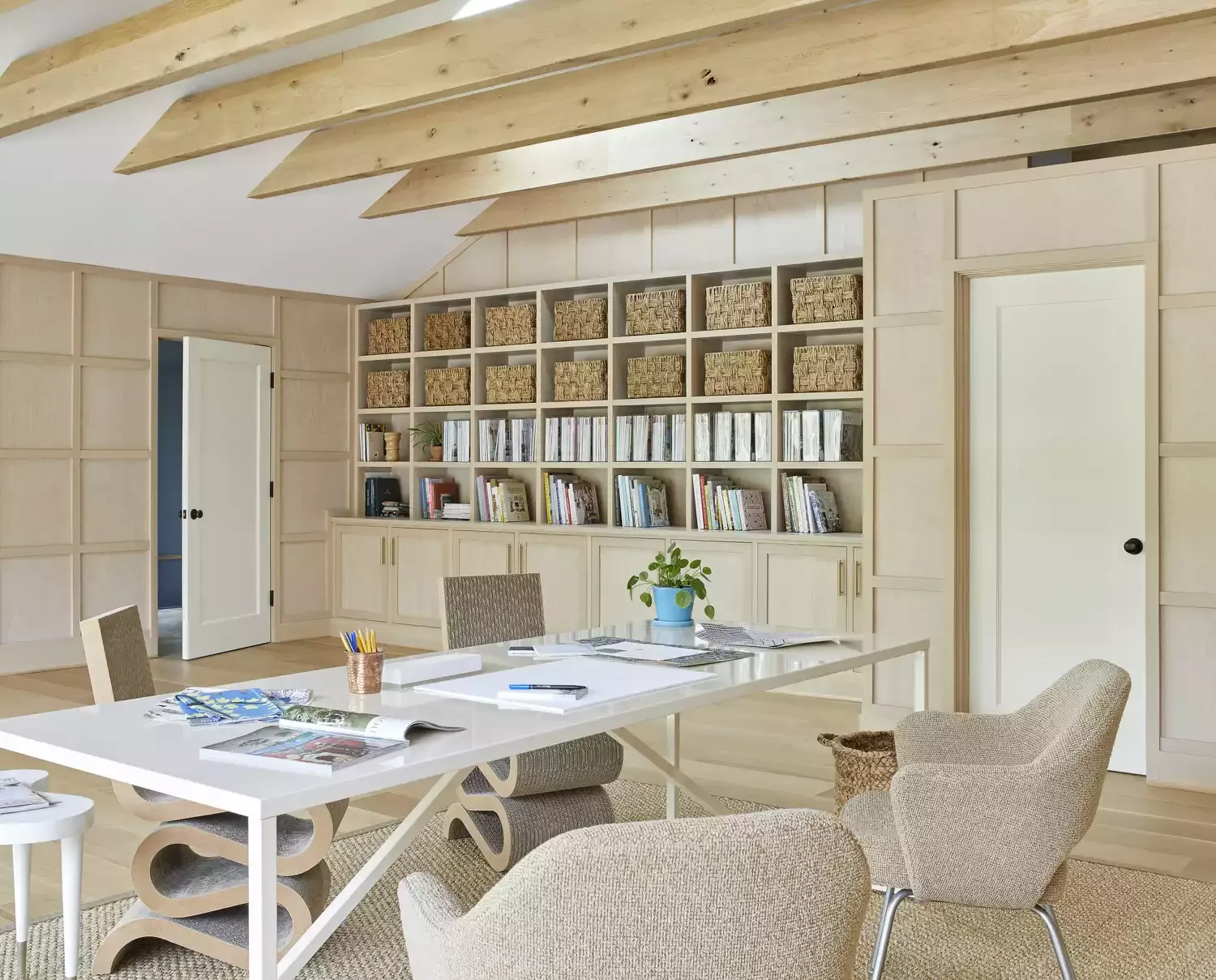34 Creative Wall Paneling Ideas to Transform Every Room in Your Home 33 Use Pale Wood Paneling
