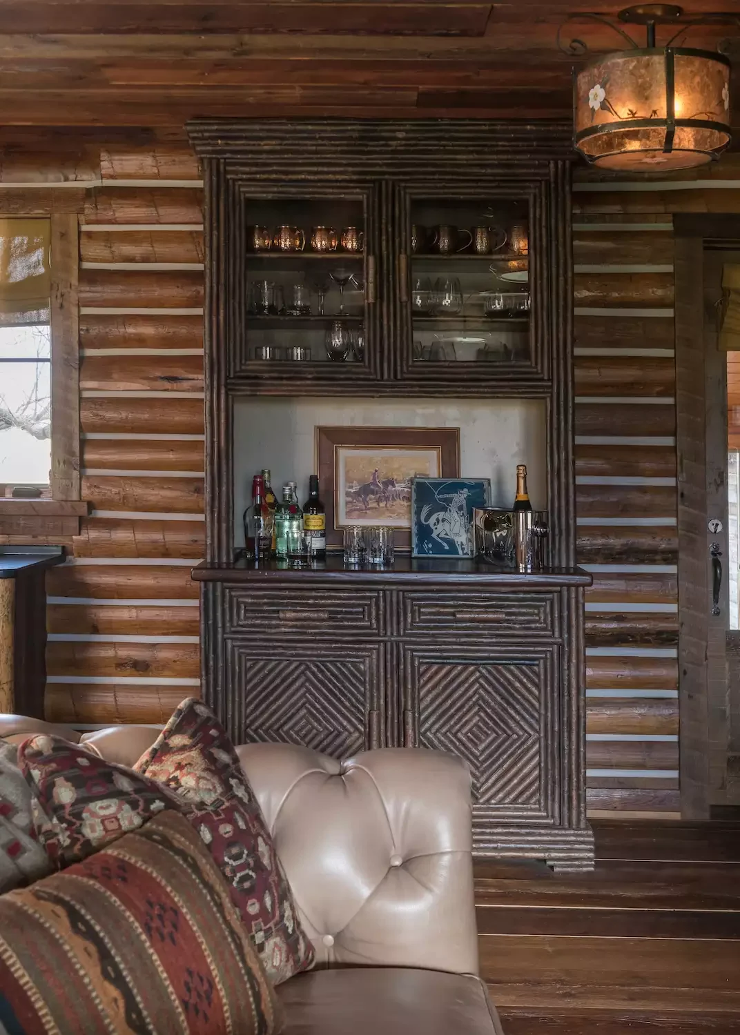 75 Stunning Home Bar Ideas to Transform Your Space Into an Entertainment Haven 36 Use Rustic Wood