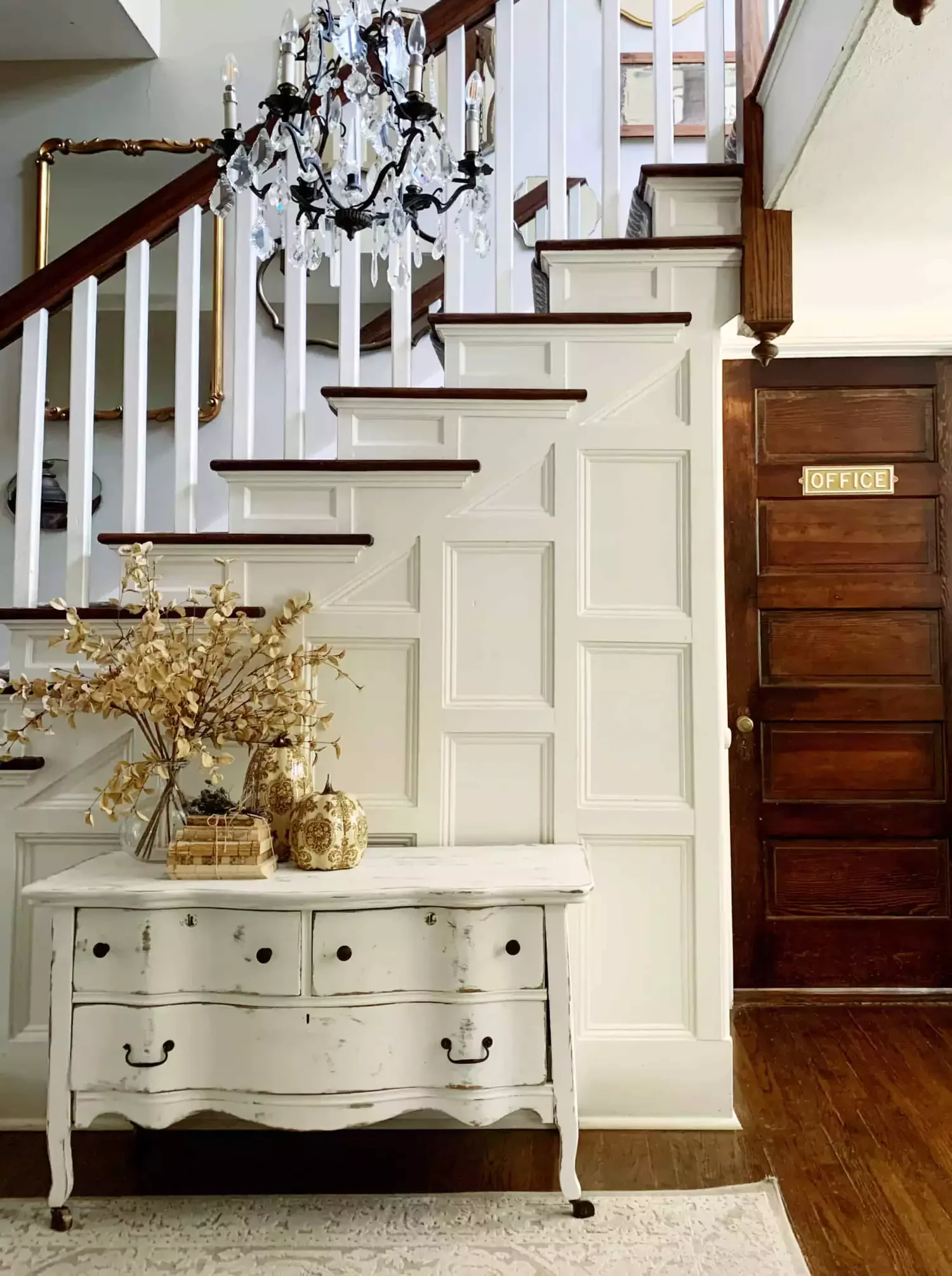 33 Stunning Fall Entryway Ideas That Transform Your Home for Autumn 30 Use Sepia Tones