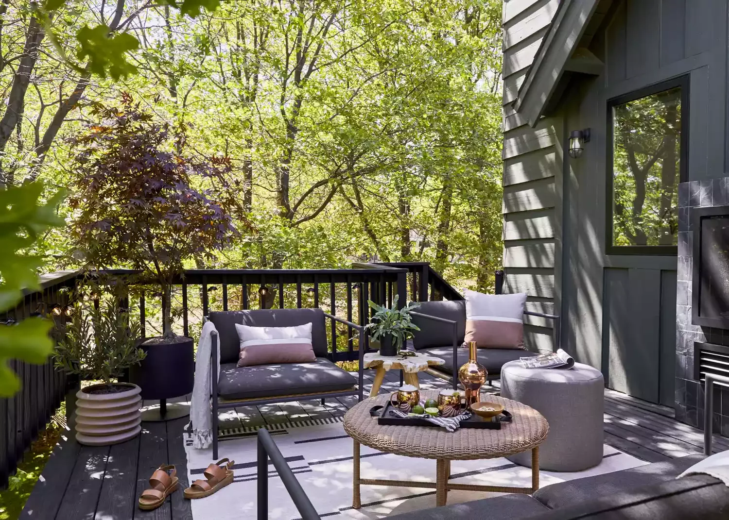 43 Budget-Friendly Small Patio Ideas That'll Transform Your Outdoor Space 15 Use Shaded Areas for Seating