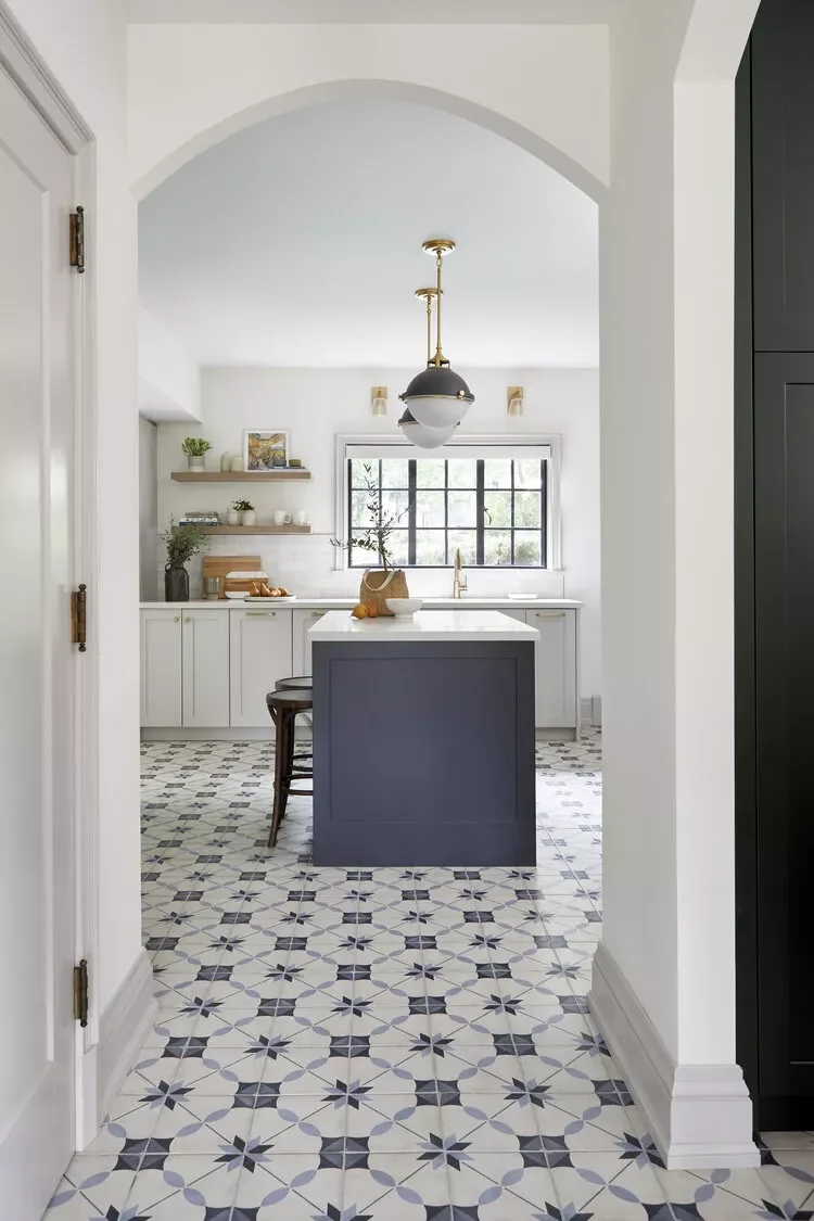 40 Stunning Kitchen Floor Tile Ideas That Will Transform Your Space 30 Use Shades of Blue
