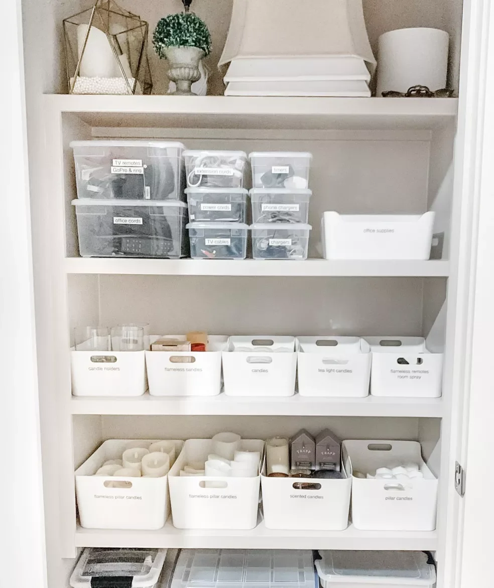 32 Brilliant Small Closet Organization Ideas That Actually Work Use Simple, Functional Storage Containers