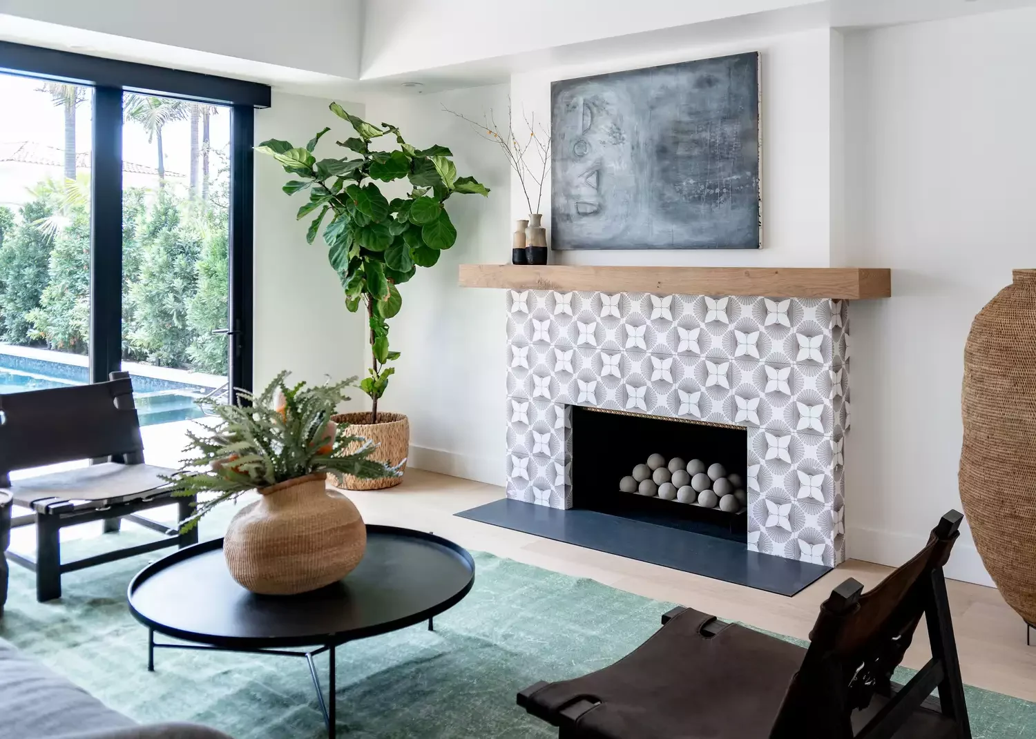 20 Stunning Fireplace Hearth Ideas That'll Transform Your Living Space 20 Use Something Sculptural