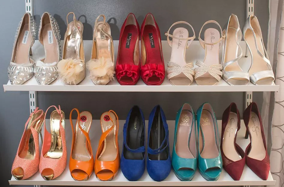 39 Brilliant Home Organization Ideas That Will Transform Every Room Use Tilted Shelves for a Shoe Wall
