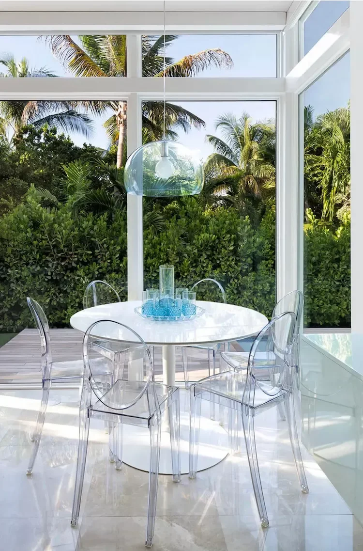 68 Stunning Patio Ideas That Will Transform Your Outdoor Space 13 Use Transparent Furniture