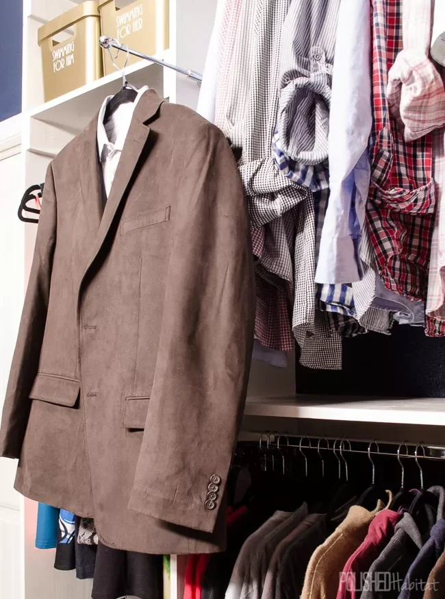 36 Brilliant Closet Organization Ideas to Transform Your Space Use Valet Hooks