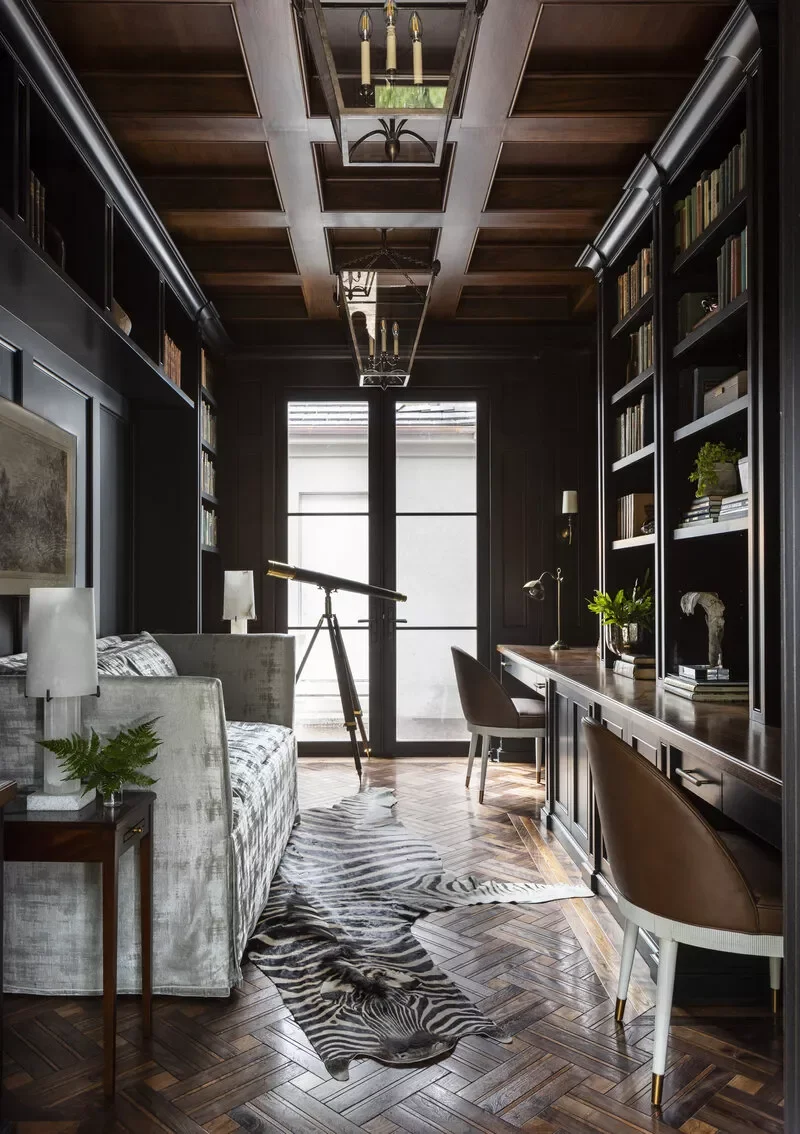67 Stylish Modern Home Office Ideas That Make Working From Home a Joy Use Vertical Space
