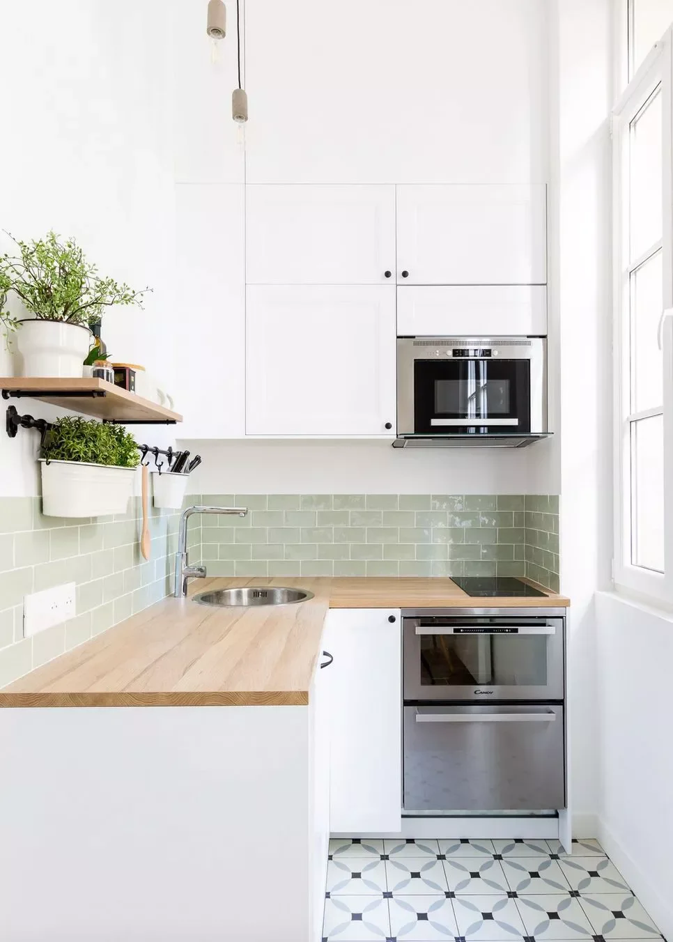 71 Brilliant Small Kitchen Ideas That Maximize Style and Function Use Vertical Space