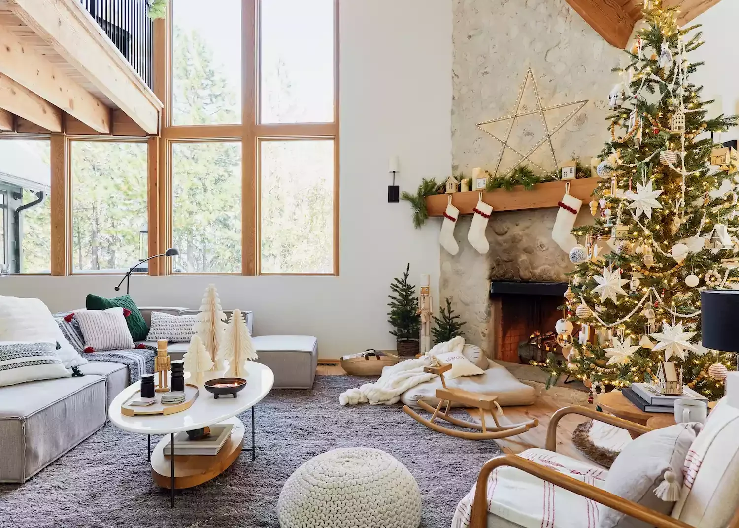 50 Christmas Decorating Ideas That Create a Designer Wonderland Use Whimsical Lighting