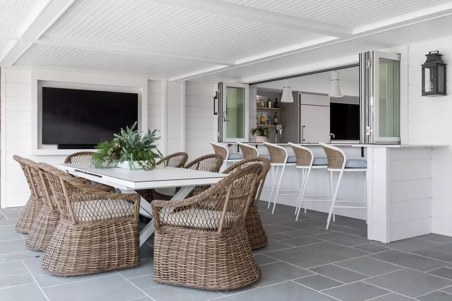 68 Stunning Patio Ideas That Will Transform Your Outdoor Space 67 Use Woven Accents