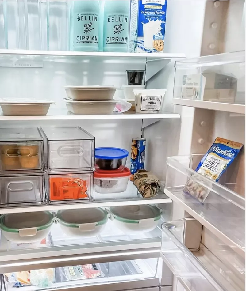 18 Brilliant Ways to Organize Your Food Storage Containers Use Your Tupperware in the Refrigerator