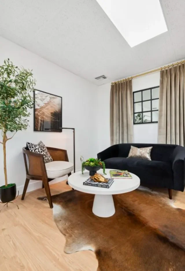 41 Stunning Black Sofa Living Room Ideas That Will Transform Your Space 39 Use a Black Sofa in a Small Space