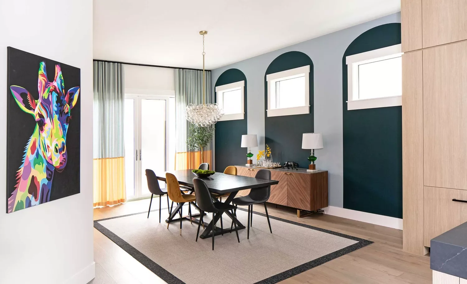 35 Beautiful Dining Room Rug Ideas That Will Transform Your Space 10 Use a Classic Jute