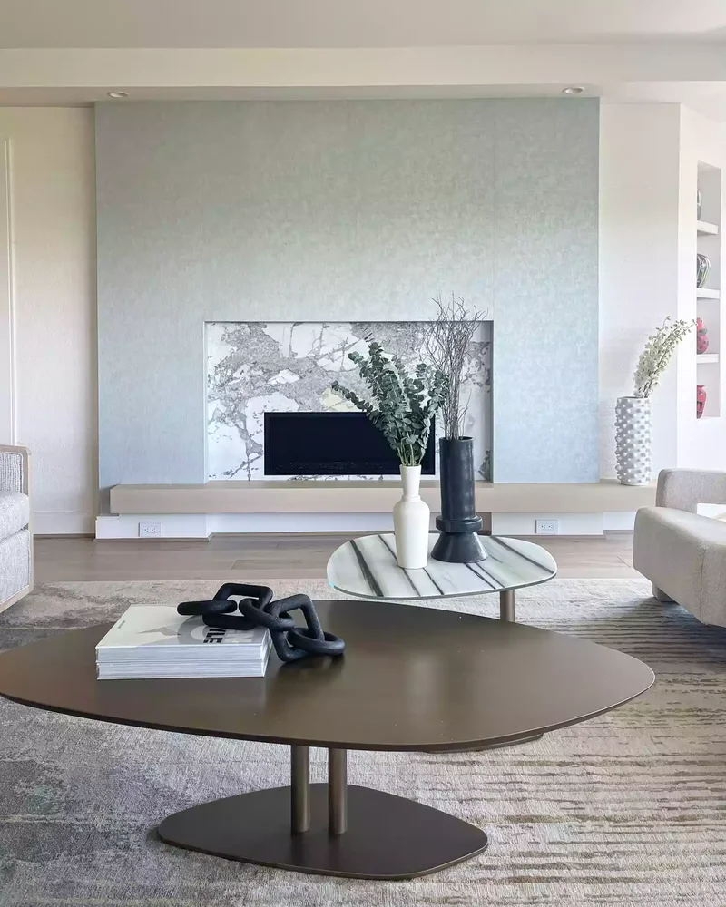 50 Beautiful Fireplace Ideas for Cozy, Elegant Spaces 28 Use a Contrasting Color