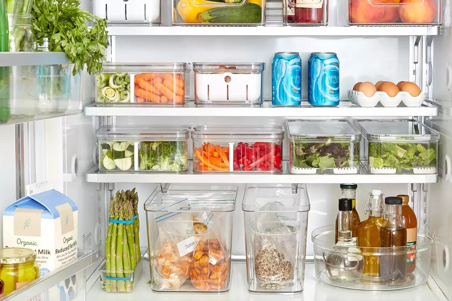 49 Brilliant Storage Solutions to Transform Every Room in Your Home Use a Lazy Susan in the Fridge