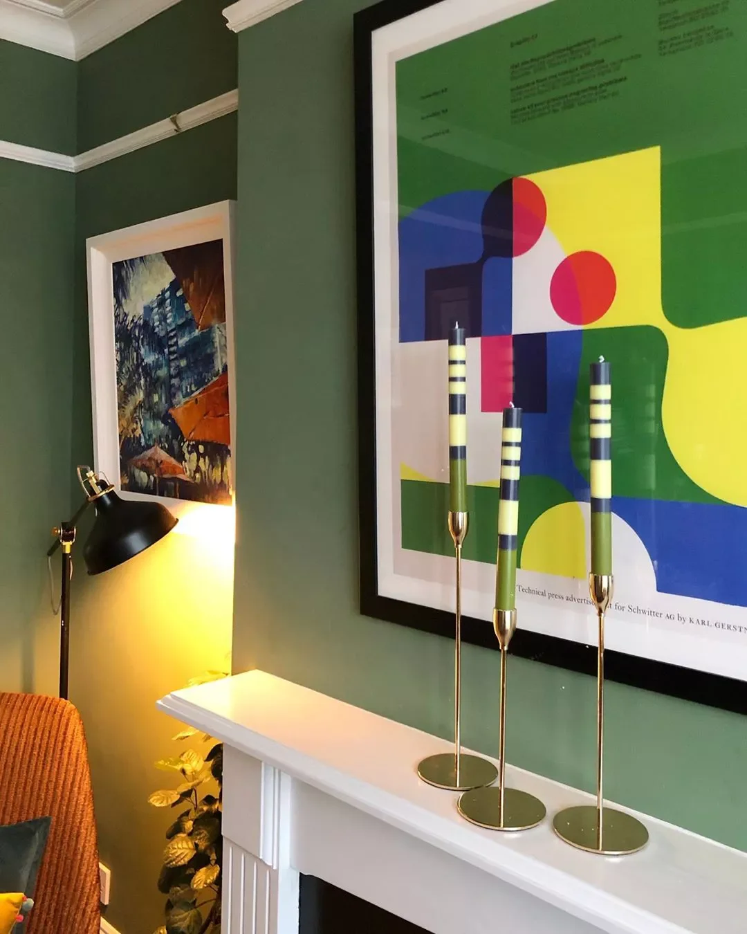 30 Green Living Room Ideas That Create Natural Serenity Indoors 5 Use a Medium Tone Shade