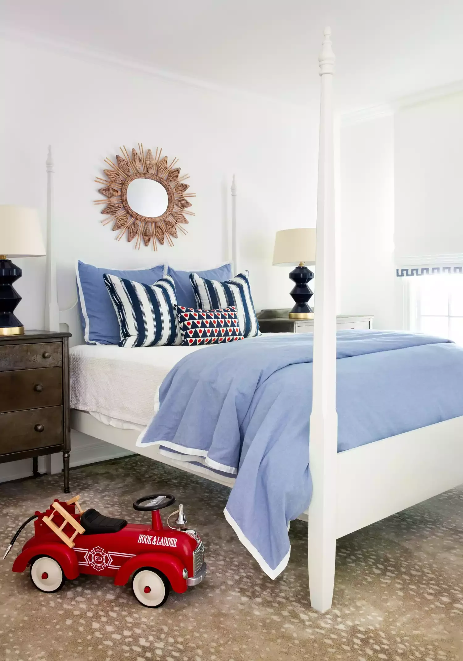 16 Beautiful Bedroom Mirror Ideas That Will Transform Your Space 8 Use a Mirror to Add Texture