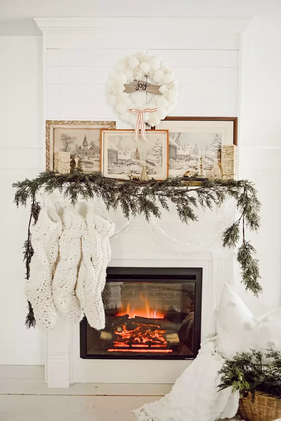 21 Electric Fireplace Ideas That'll Transform Your Living Space 8 Use a Vintage Mantel