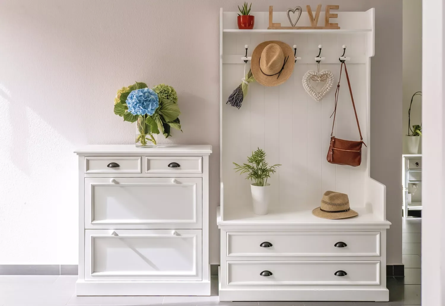 36 Smart Shoe Storage Solutions That Transform Cluttered Spaces Use a Wood Shoe Cabinet