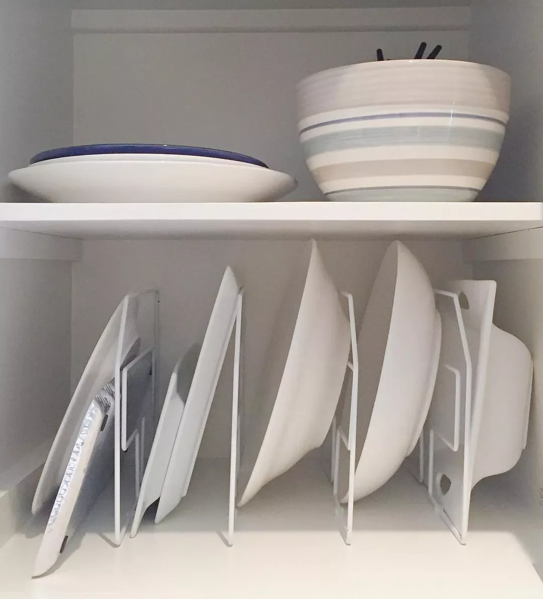 28 Kitchen Cabinet Organization Ideas That Will Transform Your Space Use the Cabinet Over Your Refrigerator