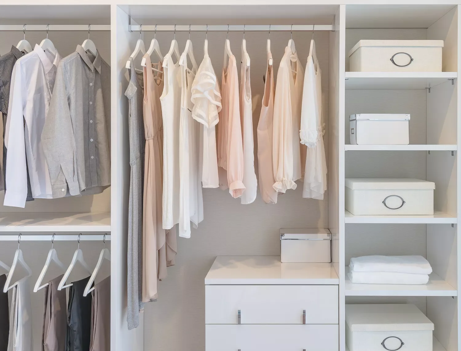 36 Brilliant Closet Organization Ideas to Transform Your Space Use the Vertical Hanging Space