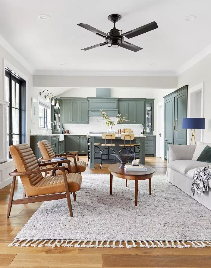 35 Brilliant Open Floor Plan Design Ideas That Create Amazing Flow 28 Utilize Accent Chairs