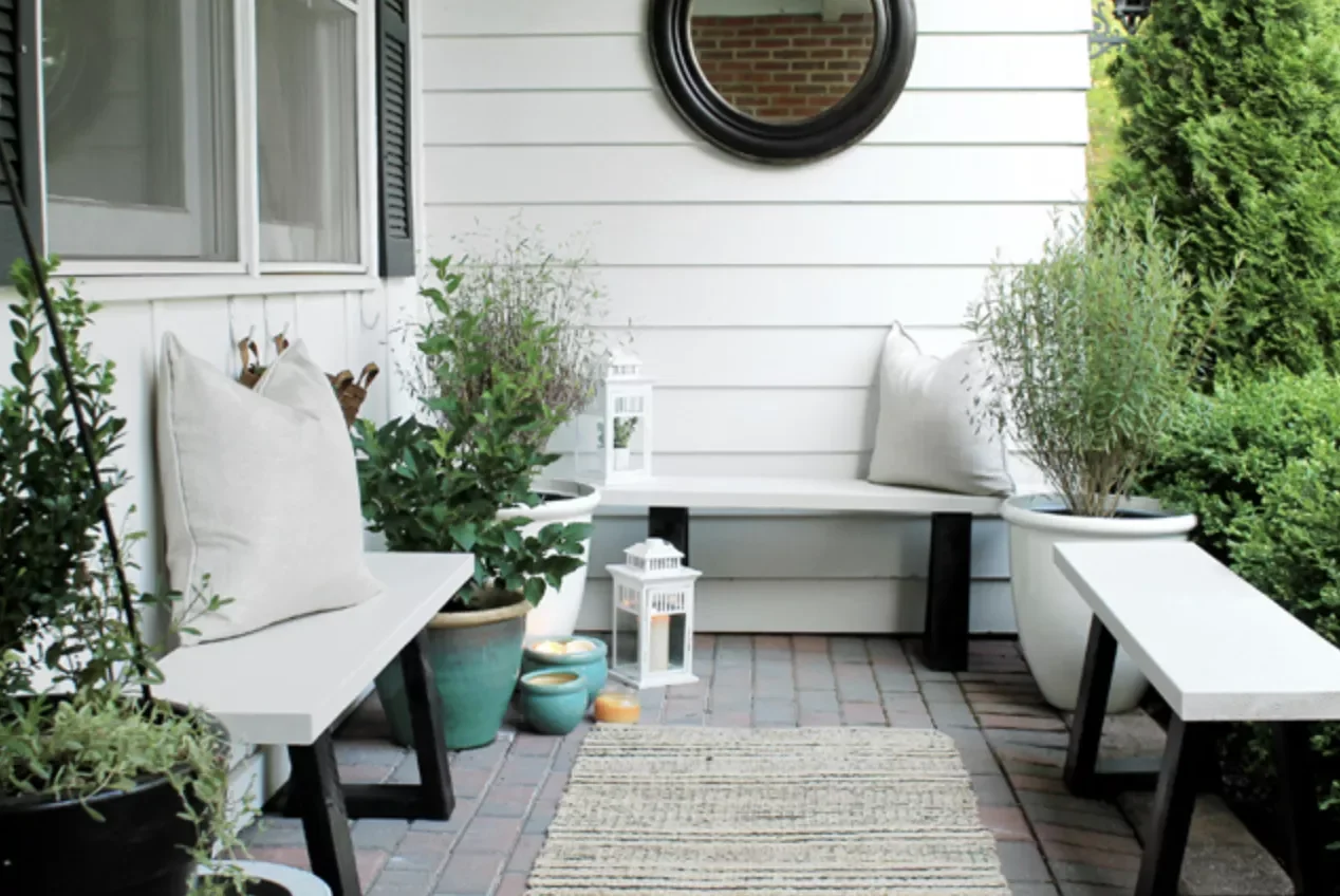 Utilize Benches for Easy Seating