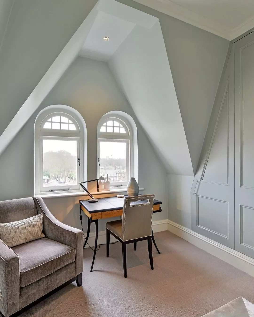 30 Brilliant Ways to Transform Your Small Attic Space With Low Ceilings 22 Utilize It as Your Office