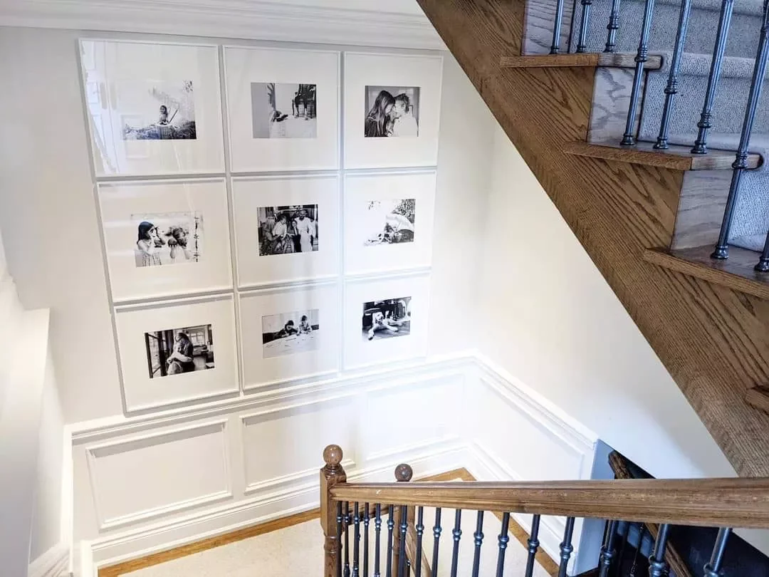 31 Creative Photo Wall Ideas to Transform Your Home 23 Utilize Vertical Space