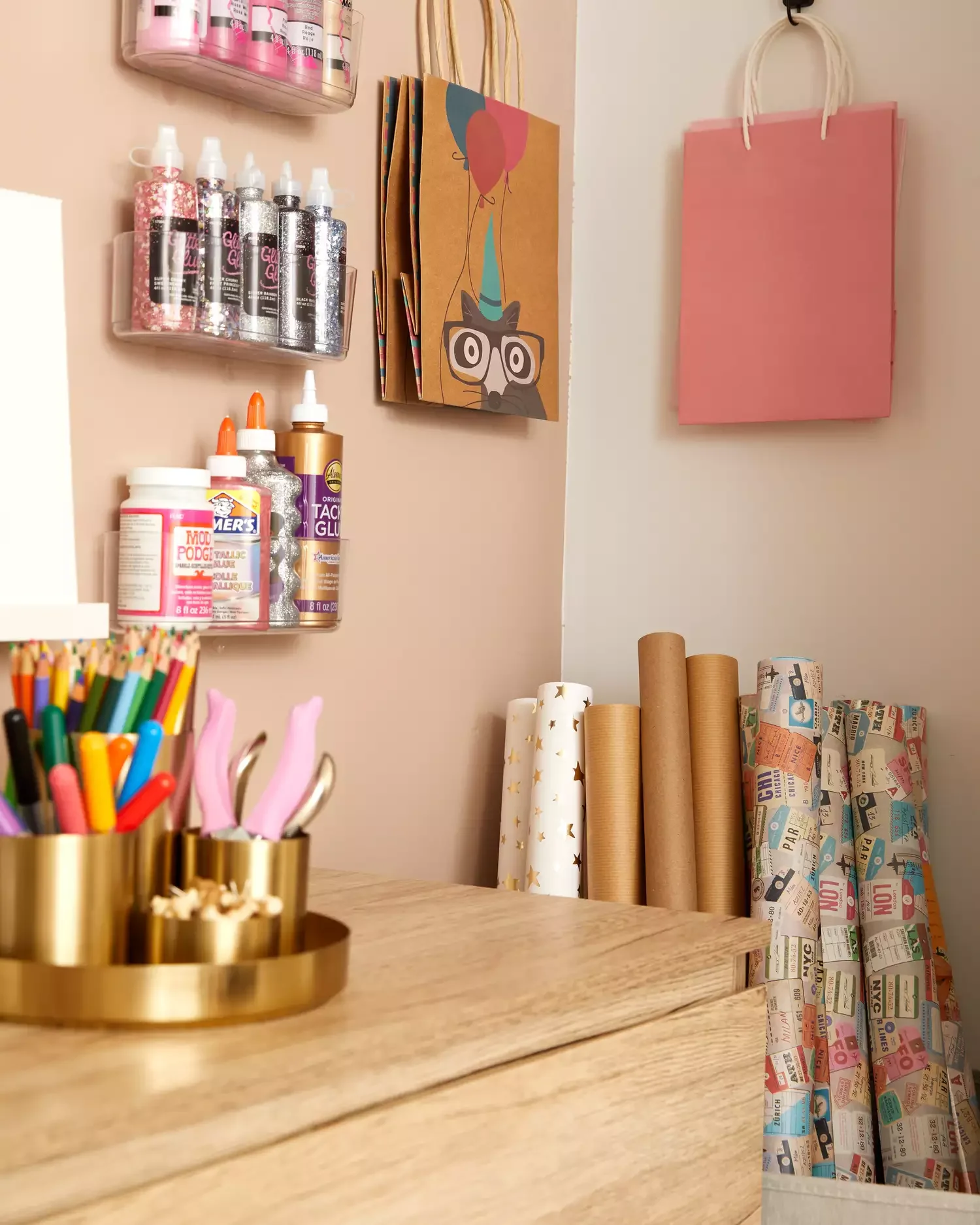 18 Creative Gift Wrap Storage Solutions That Banish Holiday Clutter Utilize an Empty Corner