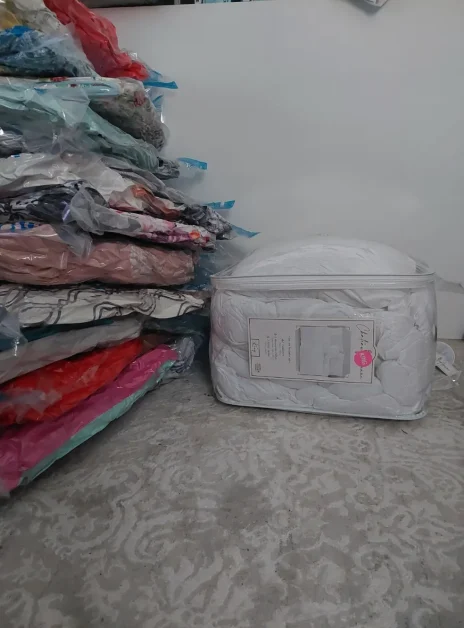 24 Storage Ideas For Tiny Homes You Can't Live Without Vacuum Storage Bags for Bulky Item