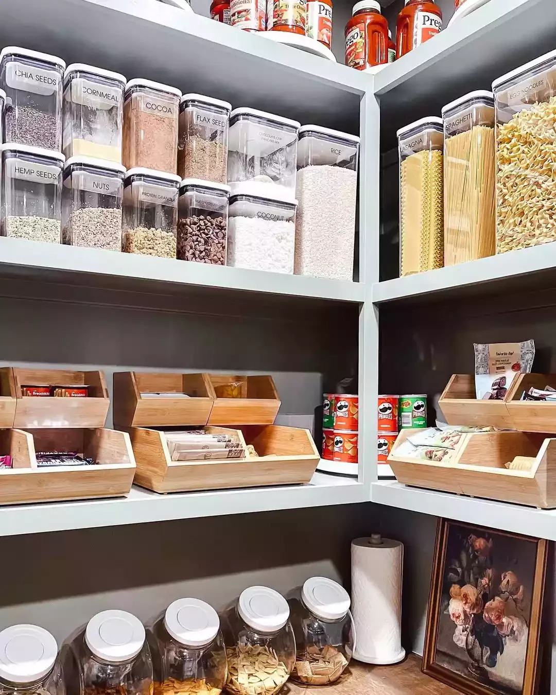 37 Corner Pantry Ideas to Transform Your Kitchen Storage Various Artwork