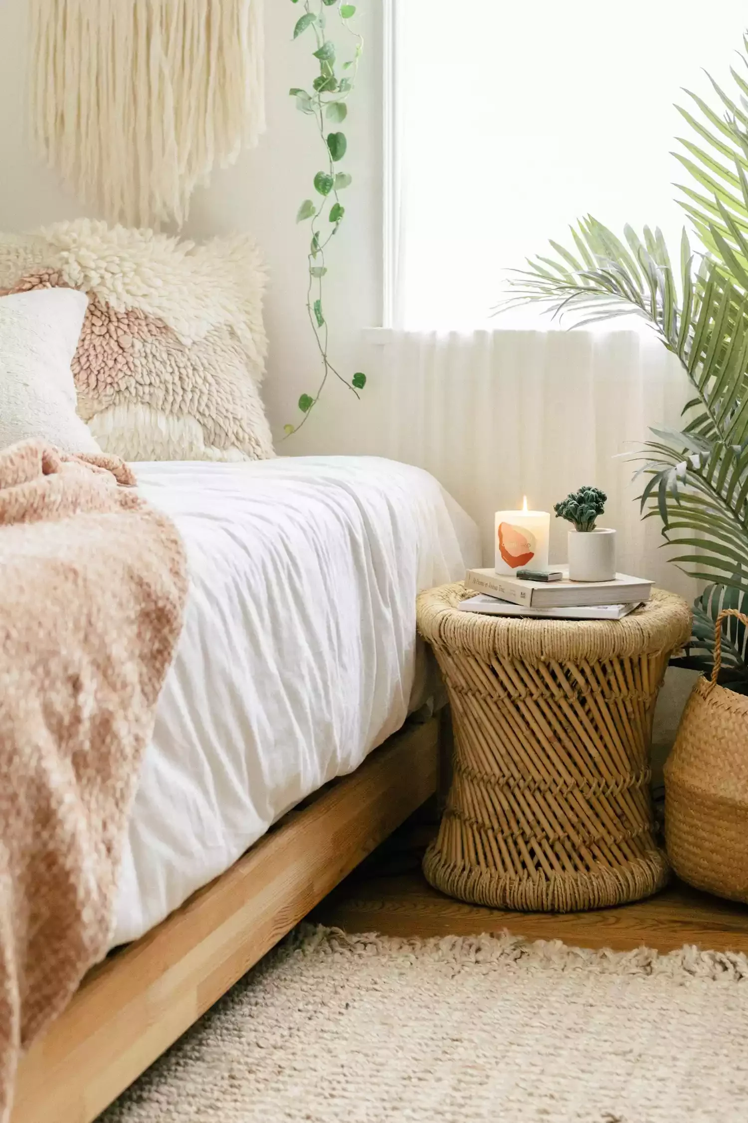 48 Bohemian Bedroom Ideas That Feel Effortlessly Chic and Personal 16 Vary Textures and Materials