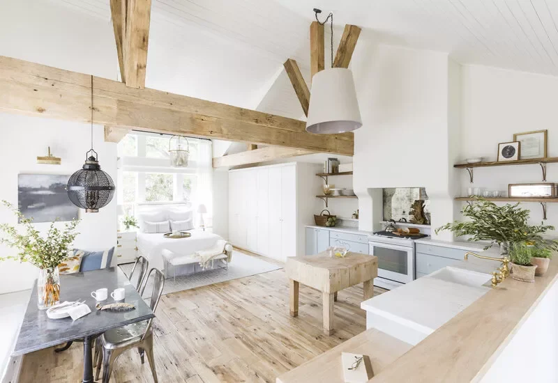 27 Stunning Vaulted Ceiling Ideas That Transform Kitchens Vaulted Ceiling Beams